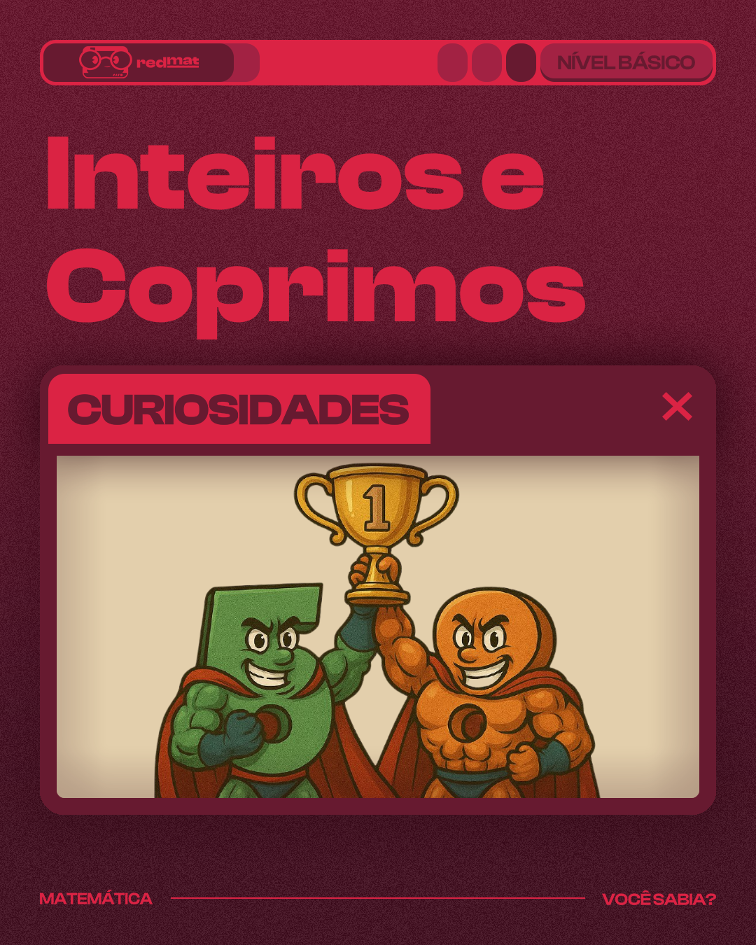 Inteiros e números coprimos